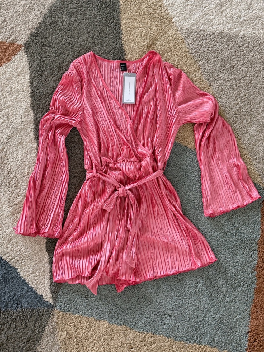 SHEIN Bizwear Long Sleeve Romper